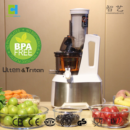 CH814 big feeding tube slow juicer 